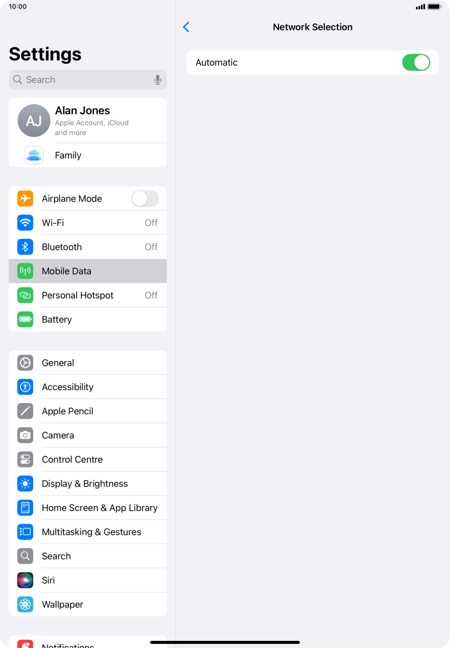 Press the indicator next to Press the indicator next to