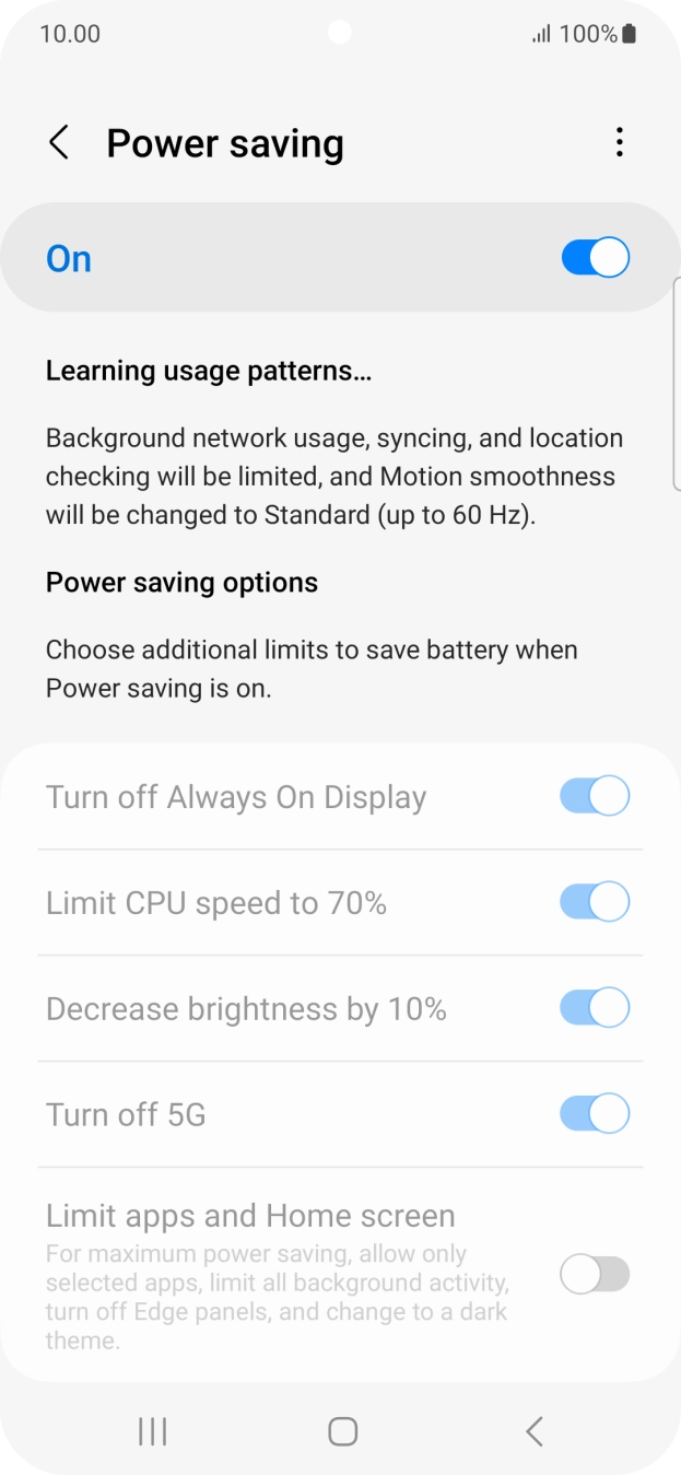 Press the Home key to return to the home screen. Press the Home key to return to the home screen.