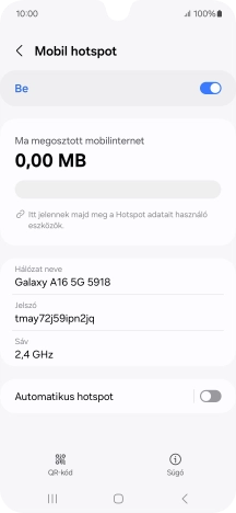 A befejezéshez, és ahhoz, hogy visszatérhess a főképernyőhöz, nyomd meg a főgombot.