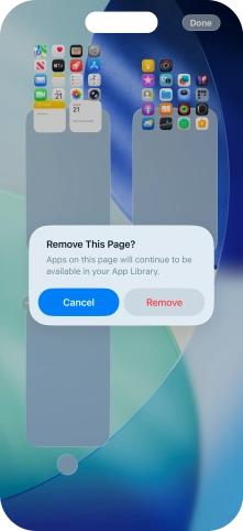 Press Remove.