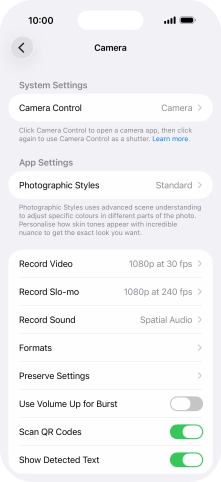 Slide your finger upwards starting from the bottom of the screen to return to the home screen.