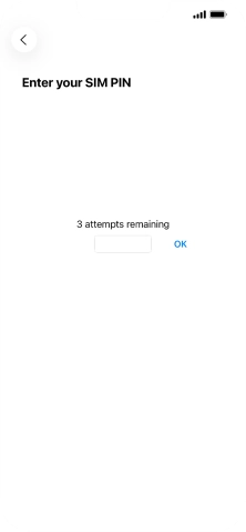 If your SIM is locked, key in your SIM PIN and press OK. The default SIM PIN is 0000. If your SIM is locked, key in your SIM PIN and press OK. The default SIM PIN is 0000.