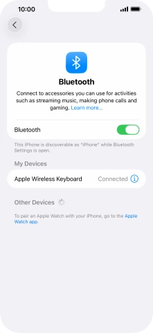 Slide your finger upwards starting from the bottom of the screen to return to the home screen.