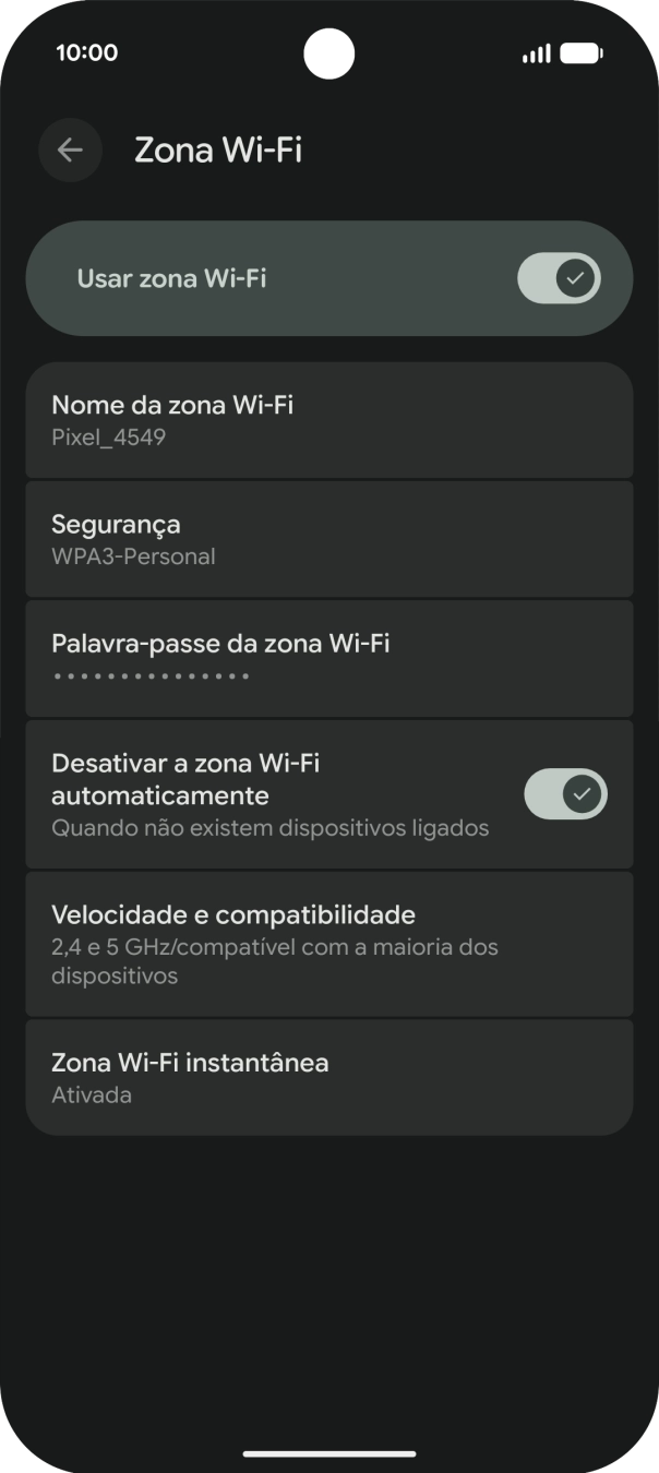 Para voltar ao ecrã inicial, deslize o dedo de baixo para cima a partir da base do ecrã.