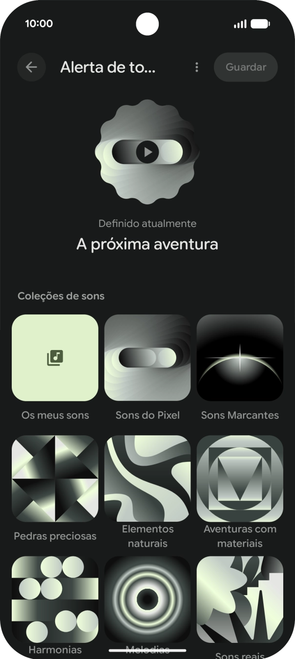 Prima a categoria pretendida.