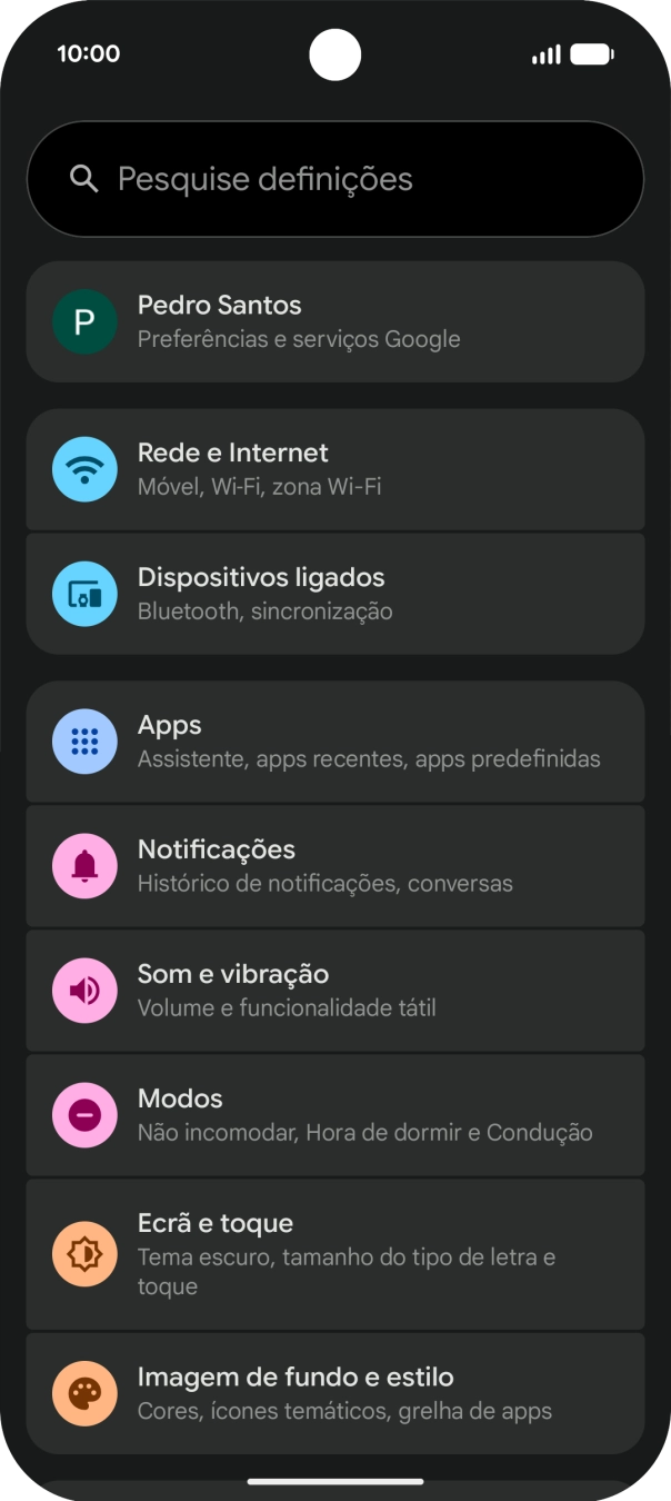 Prima Rede e Internet.