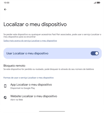 Para voltar ao ecrã inicial, deslize o dedo de baixo para cima a partir da base do ecrã.