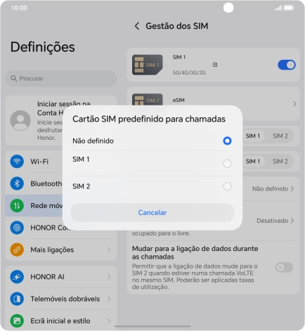 Prima a definição pretendida.