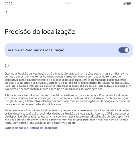 Se premir o indicador junto a 