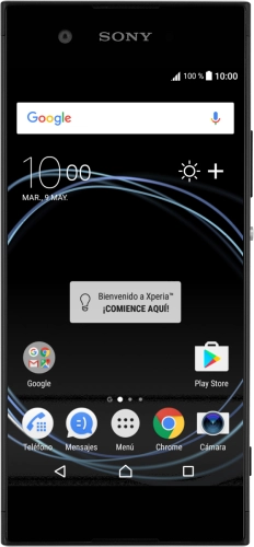 Imagen 1: Vista frontal del Sony Xperia XA1 - Black