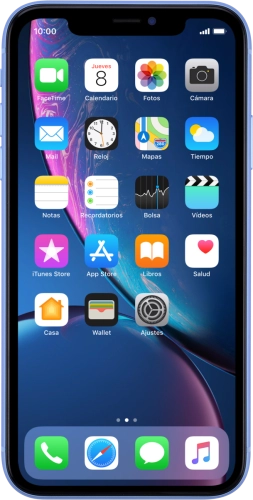 Imagen 1: Vista frontal del Apple iPhone XR - Black