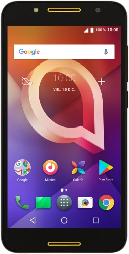 Imagen 1: Vista frontal del Alcatel A7 - Black