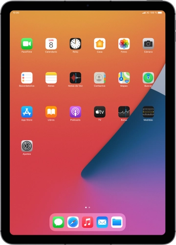 Imagen 1: Vista frontal del Apple iPad Air (2020) - DarkGray