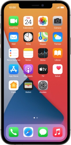 Imagen 1: Vista frontal del Apple iPhone 12 Pro - DarkGray