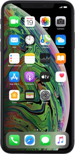 Imagen 1: Vista frontal del Apple iPhone Xs Max - Black