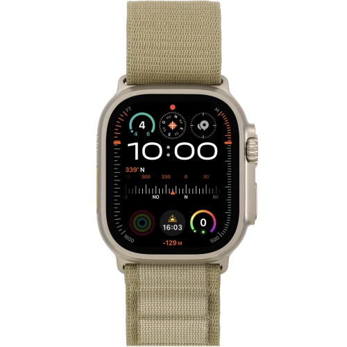 Imagen 1: Vista frontal del Apple Watch Ultra 2 - Silver