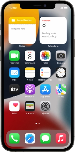 Imagen 1: Vista frontal del Apple iPhone 12 Pro - DarkGray