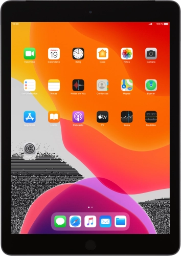 Imagen 1: Vista frontal del Apple iPad 10.2 (7th gen.) - DarkGray