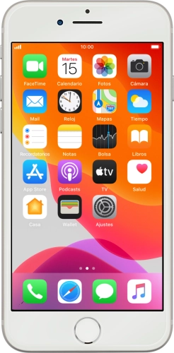 Imagen 1: Vista frontal del Apple iPhone 8 - Silver