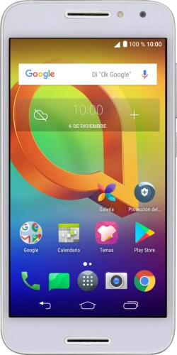 Imagen 1: Vista frontal del Alcatel A3 - White