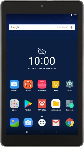 Imagen 1: Vista frontal del Alcatel PIXI 4 (7) Wi-Fi - DarkGray