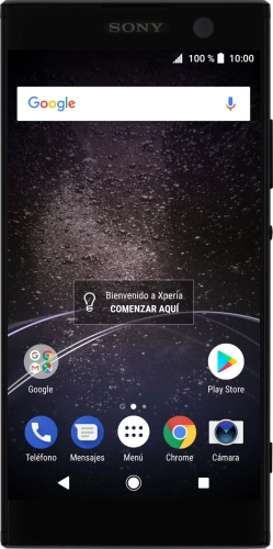 Imagen 1: Vista frontal del Sony Xperia XA2 - Black