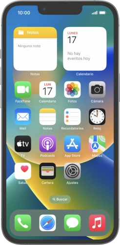 Imagen 1: Vista frontal del Apple iPhone 13 Pro - LightSkyBlue