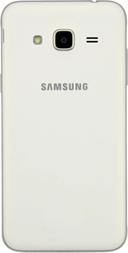 Imagen 2: Vista posterior del Samsung Galaxy J3 (2016) - White