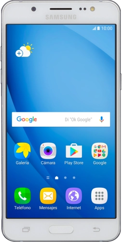 Imagen 1: Vista frontal del Samsung Galaxy J5 (2016) - White
