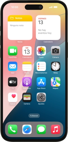 Imagen 1: Vista frontal del Apple iPhone 15 Pro Max - Black