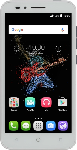 Imagen 1: Vista frontal del Alcatel onetouch Go play - White