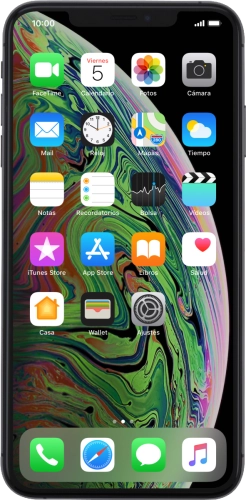 Imagen 1: Vista frontal del Apple iPhone Xs Max - Black