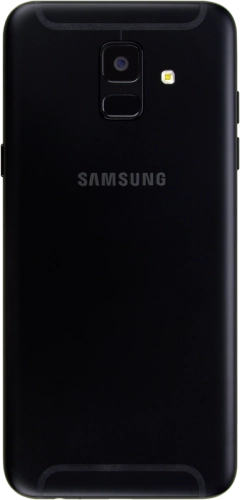 Imagen 2: Vista posterior del Samsung Galaxy A6 - Black