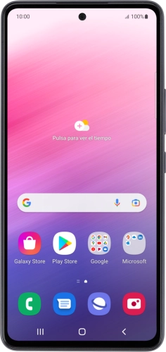 Imagen 1: Vista frontal del Samsung Galaxy A53 5G - Black