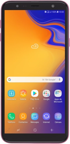 Imagen 1: Vista frontal del Samsung Galaxy J4+ - Pink