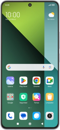 Imagen 1: Vista frontal del Xiaomi Redmi Note 13 Pro 5G - LightSkyBlue
