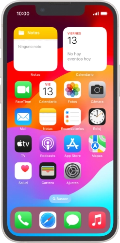 Imagen 1: Vista frontal del Apple iPhone 13 mini - White