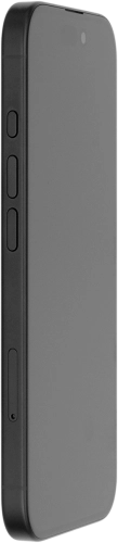 Imagen 3: Vista del lateral izquierdo del Apple iPhone 16 - Black