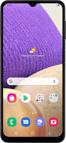 Imagen 1: Vista frontal del Samsung Galaxy A32 5G - Black