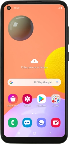 Imagen 1: Vista frontal del Samsung Galaxy A11 - Black