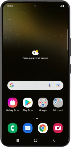 Imagen 1: Vista frontal del Samsung Galaxy S22 5G - Black
