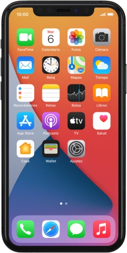 Imagen 1: Vista frontal del Apple iPhone 11 Pro - DarkGray