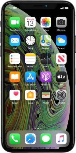 Imagen 1: Vista frontal del Apple iPhone Xs - Black