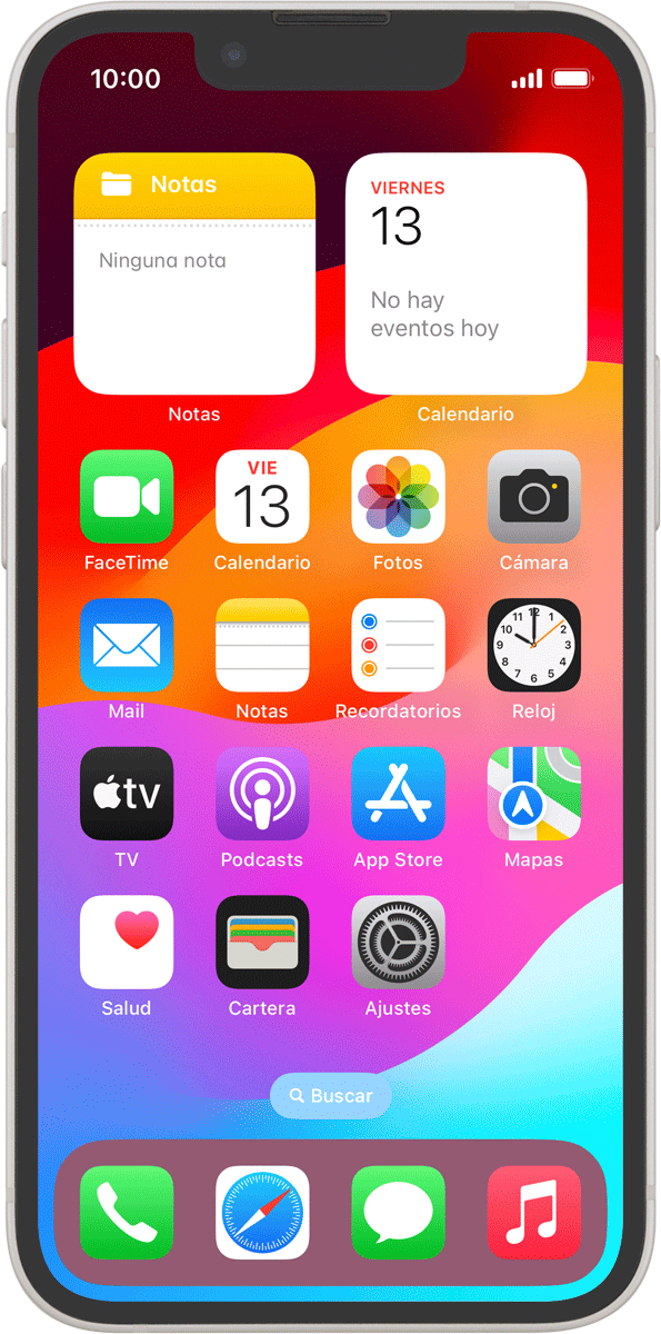 Imagen 1: Vista frontal del Apple iPhone 13 mini - White