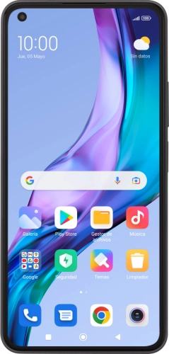 Imagen 1: Vista frontal del Xiaomi 11 Lite 5G NE - Black