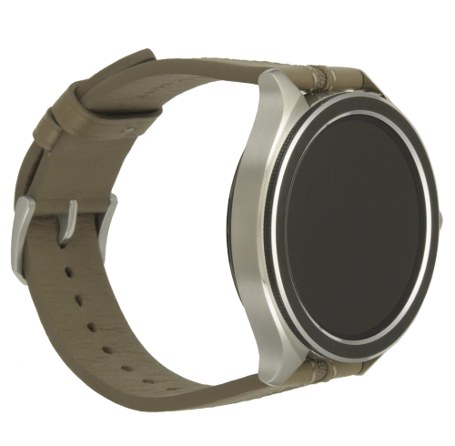 Imagen 3: Vista del lateral izquierdo del Xiaomi Watch 2 Pro - Silver