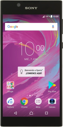 Imagen 1: Vista frontal del Sony Xperia L1 - Black