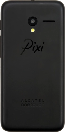 Imagen 2: Vista posterior del Alcatel Pixi 3 (4.5) - Black