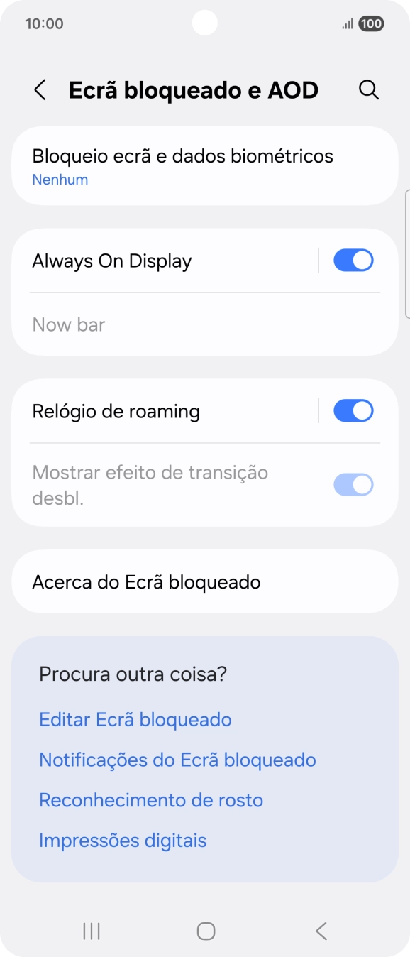 Prima a tecla de início para terminar e voltar ao ecrã inicial.