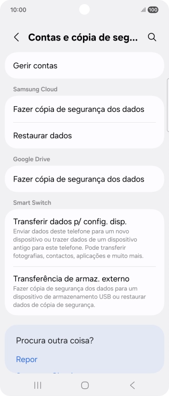 Prima Gerir contas.